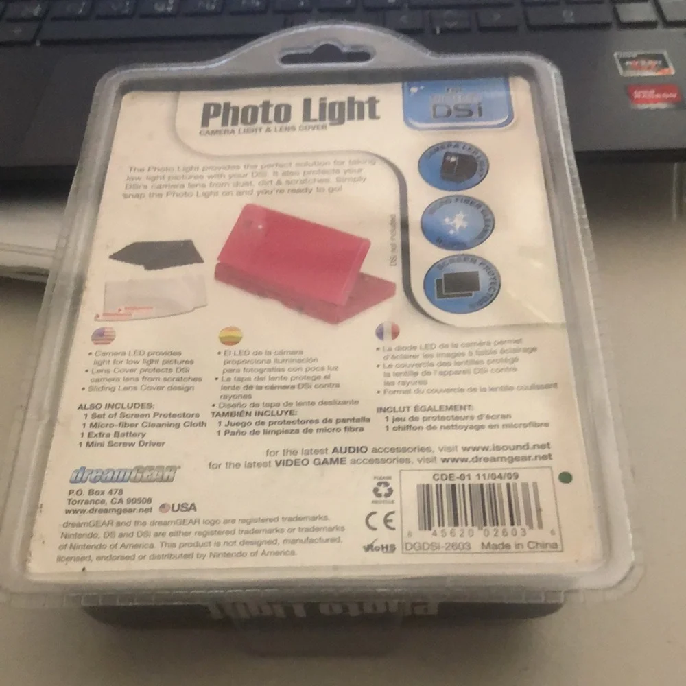 Photo Light Pink for Nintendo DSi